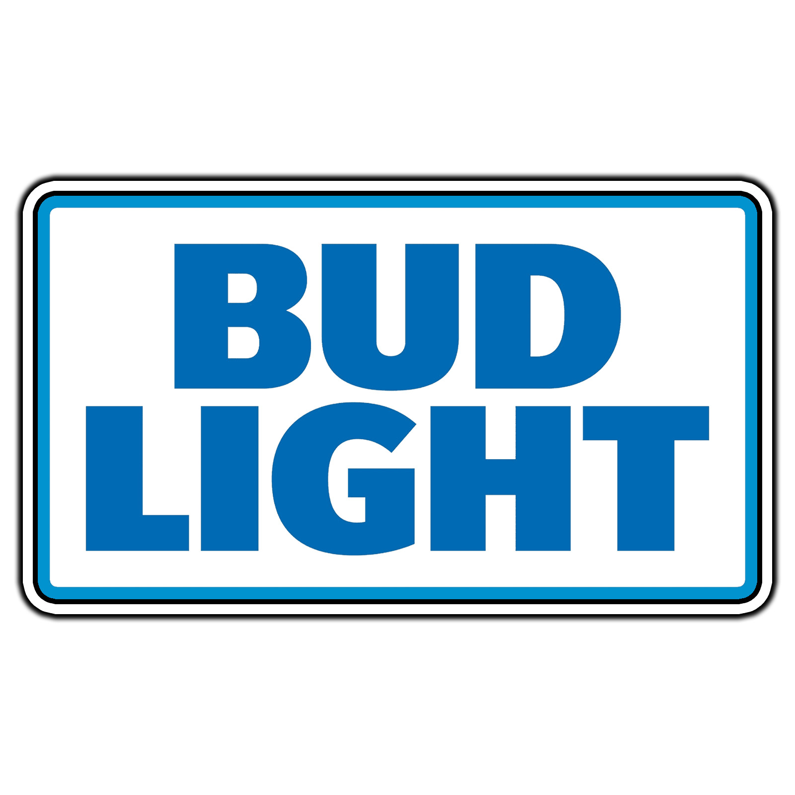 Bud Light Logo #3 Sticker Waterproof Vinyl Decal Die-Cut Garage Car
