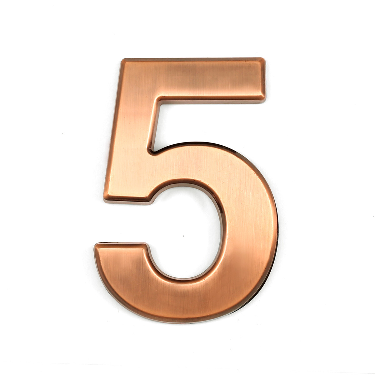 House Number (5) ABS Plastic 4&Prime; Inch Bronze Mailbox Outdoor Apartment