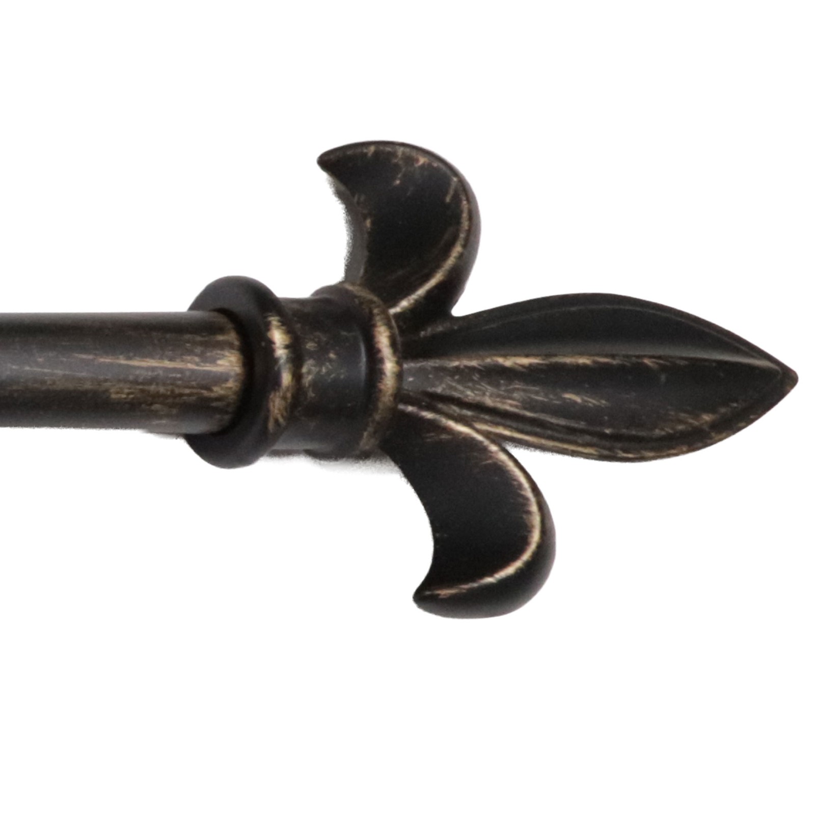 Fleur de Lys Antique 48-108 Tapestry Rod