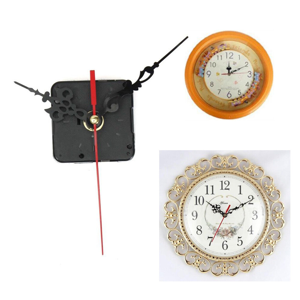 Clock Quartz Movement Mechanism Long Spindle Hand Wall Repair Parts