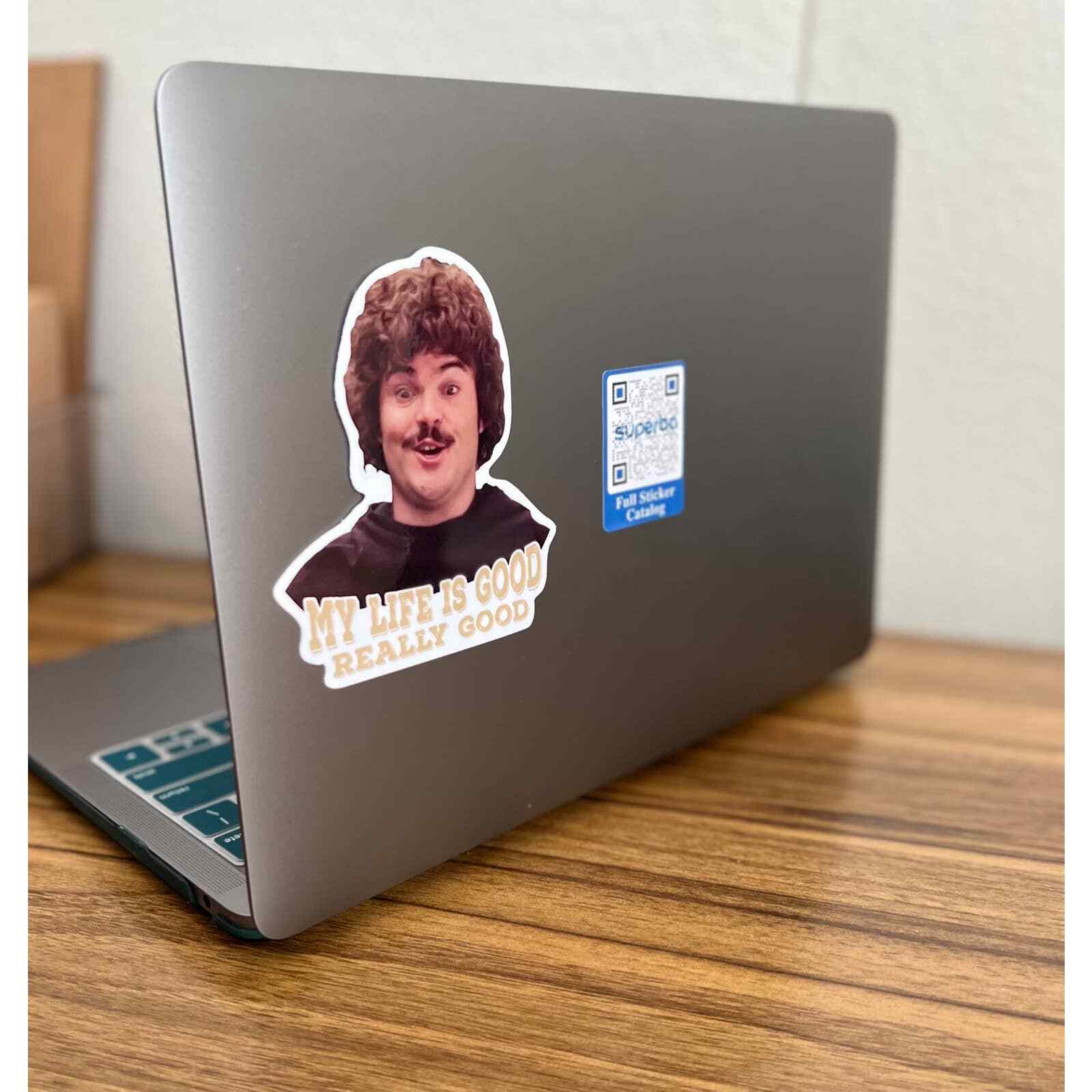 Nacho Libre Sticker | Jack Black | Life is Good | Orphans | Vinyl Sticker |