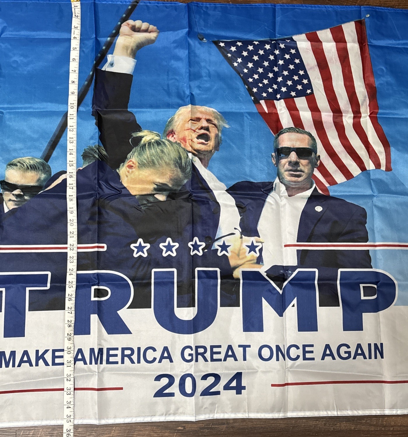 Donald Trump 2024 3’x5’ Flag ✅ Make America Great Once Again✅ Wall Art Man Cave