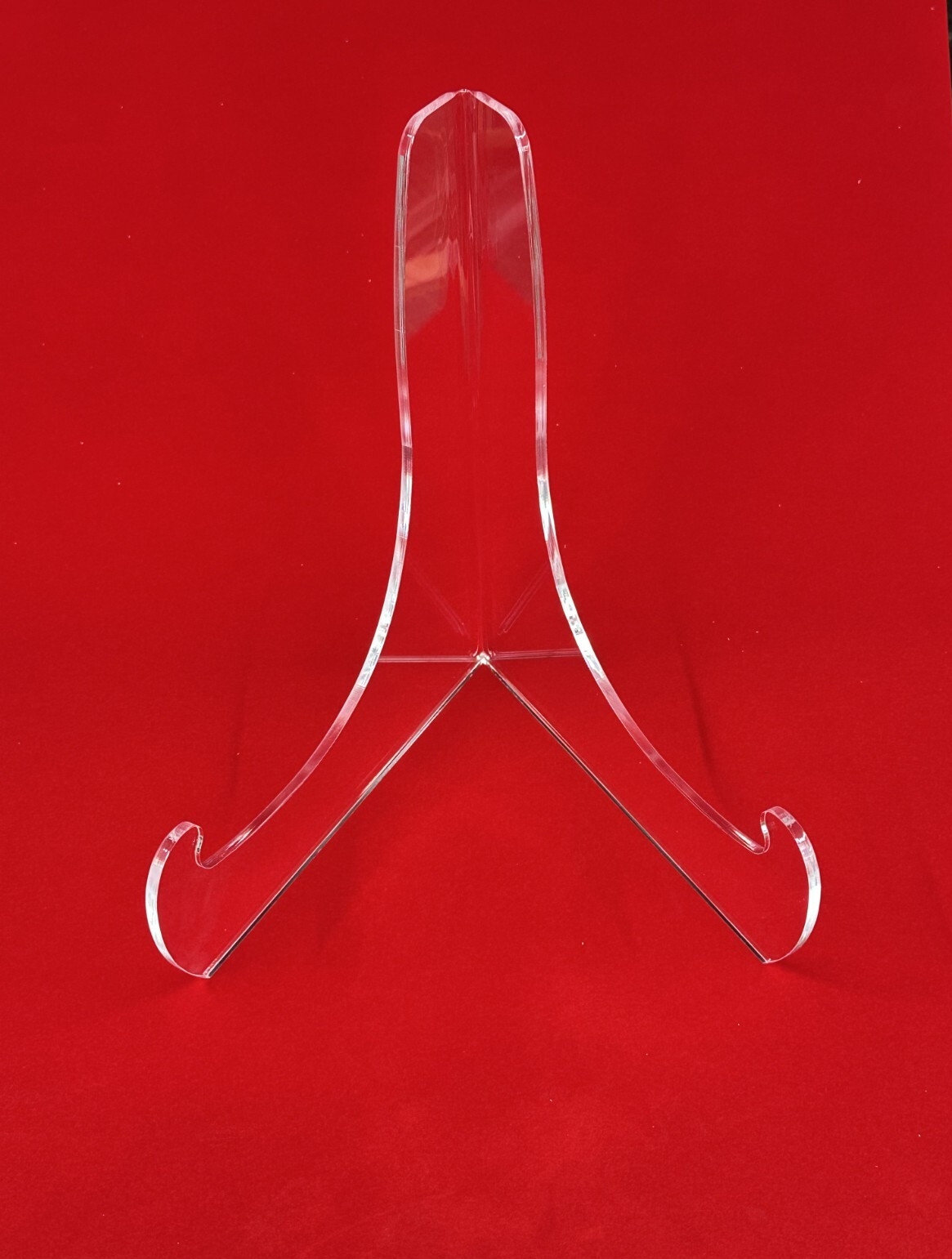 Large Acrylic Easel Stand for our Wood Display Cases