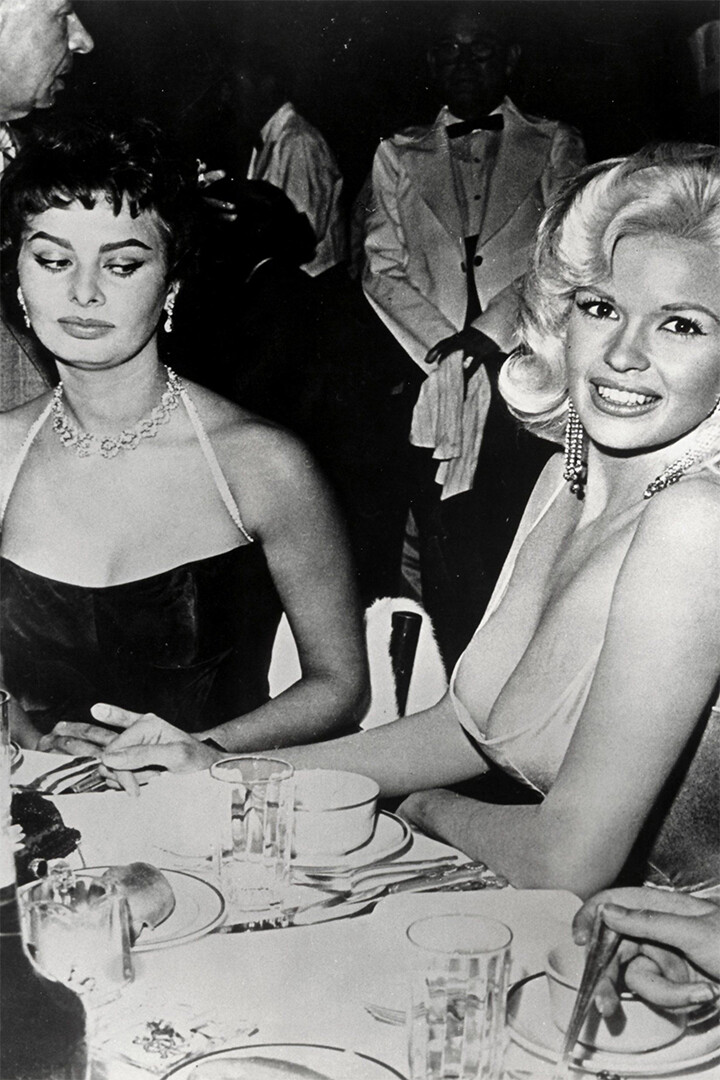 Sophia Loren Jayne Mansfield Parsons Actors Wall Art Home Decor – POSTER 20×30