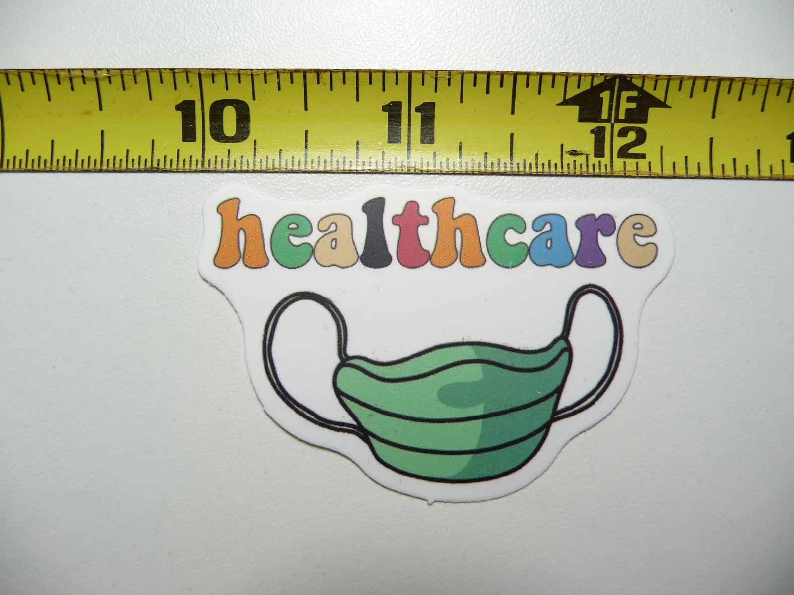 HEALTHCARE MASK SMALL STICKER DECAL DOCTOR NURSE MEDICAL HOSPITAL MEDICINE