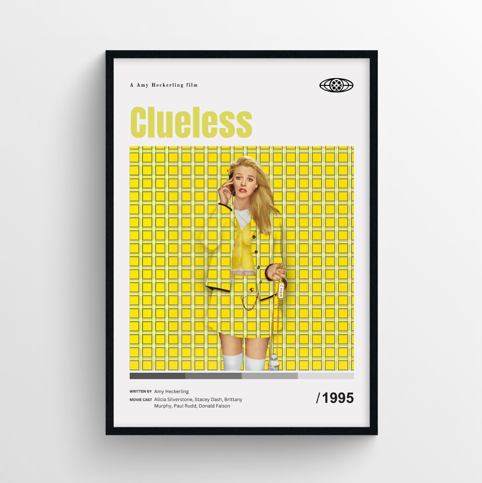 Clueless Movie Poster Print, Wall Art – Unframed