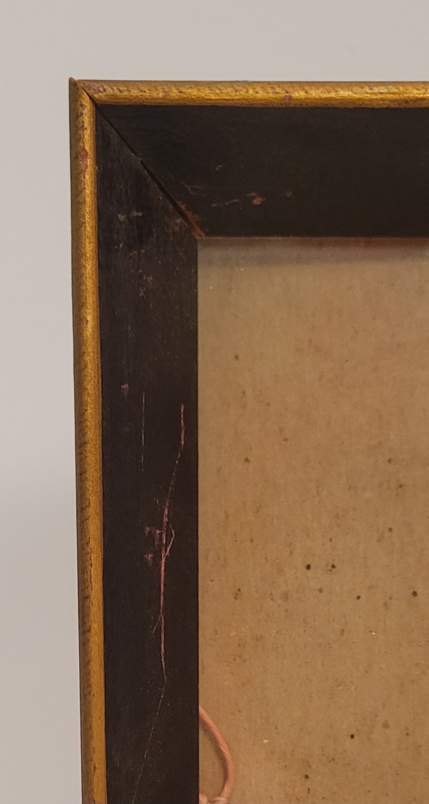 Three heavy wooden picture frames. Various styles, see photos.