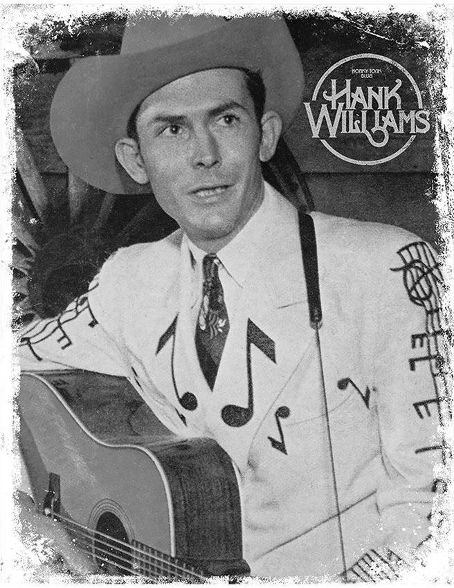 Tin Signs Hank Williams 12.5&Prime; H x 16&Prime; W Bulk Packed – 2526