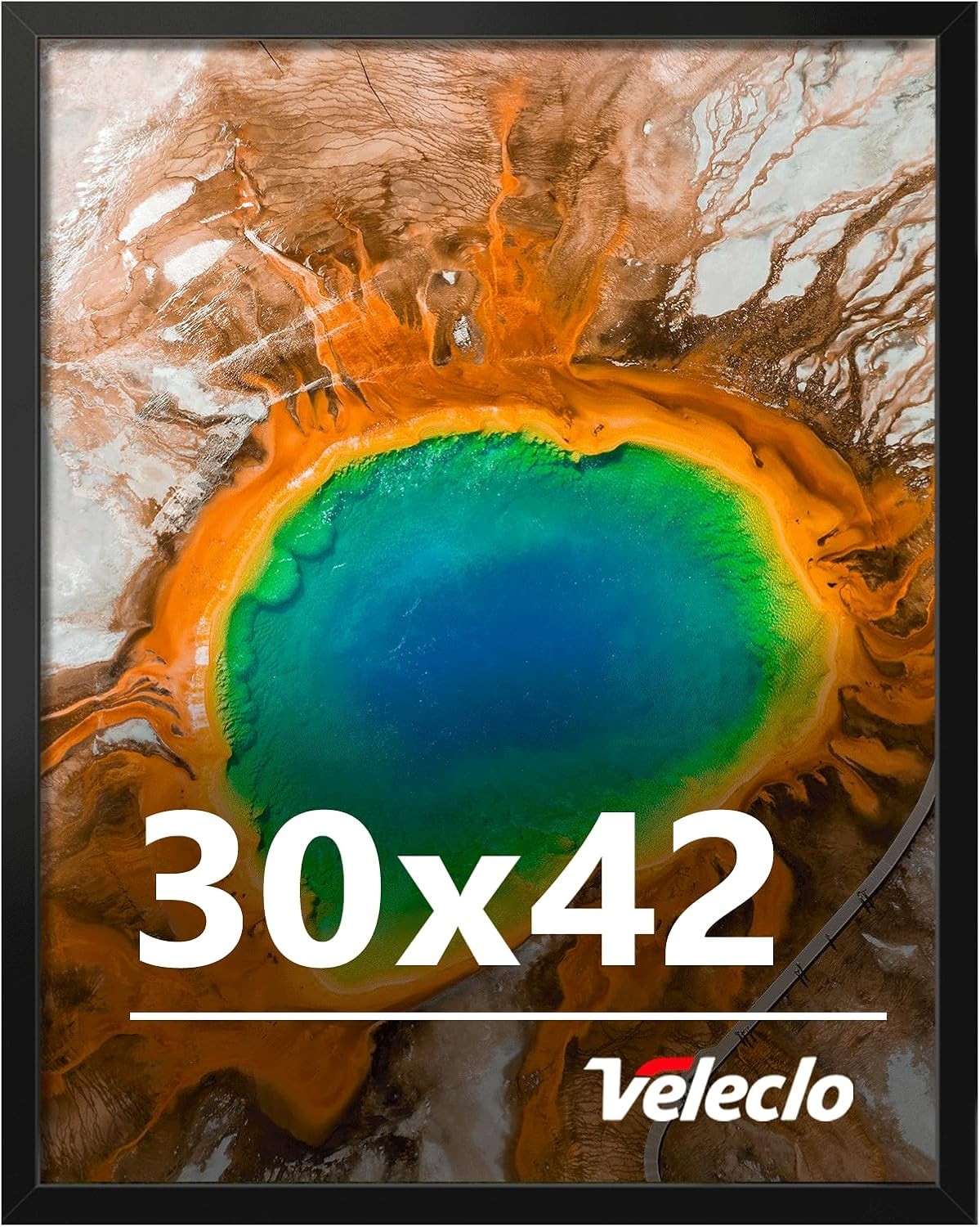 Durable PVC Picture Frame Shatterproof Plexiglass Wall Poster Display Decor