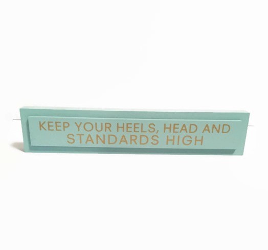 Home Decor Text Sign, Office Wood Sign, Plaques & Signs