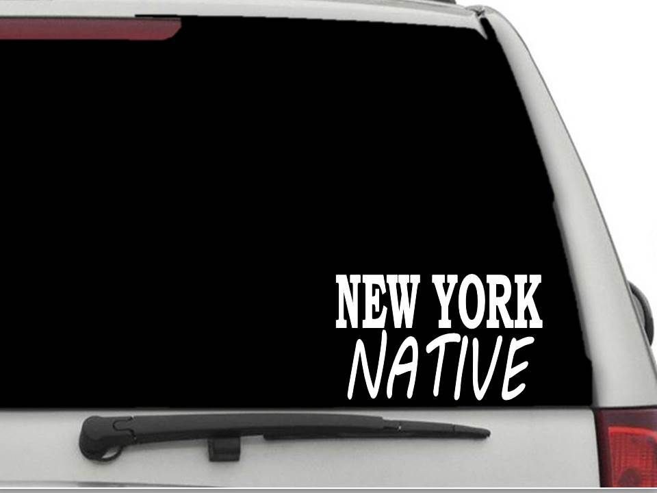 NEW YORK NATIVE Decal Sticker CW3603