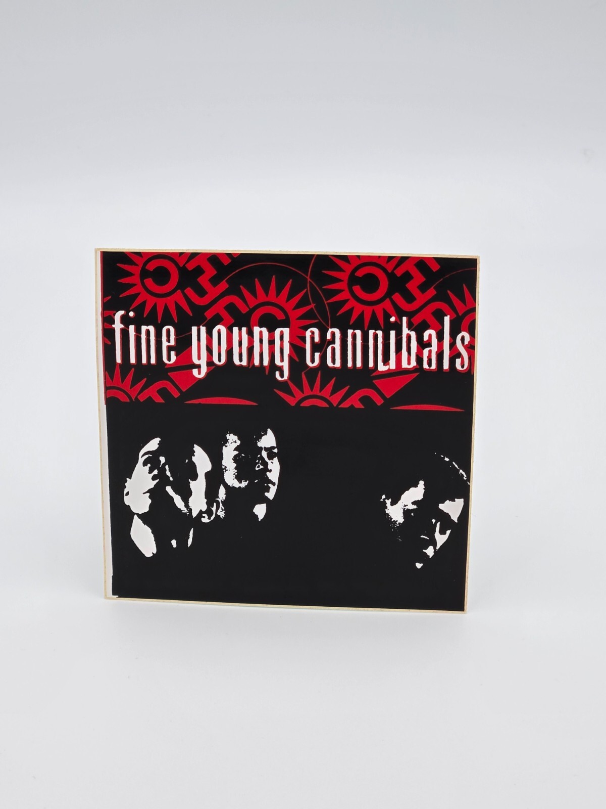 Fine Young Cannibals FYC Sticker 1980&rsquo;s British Pop Rock – Rare Vintage