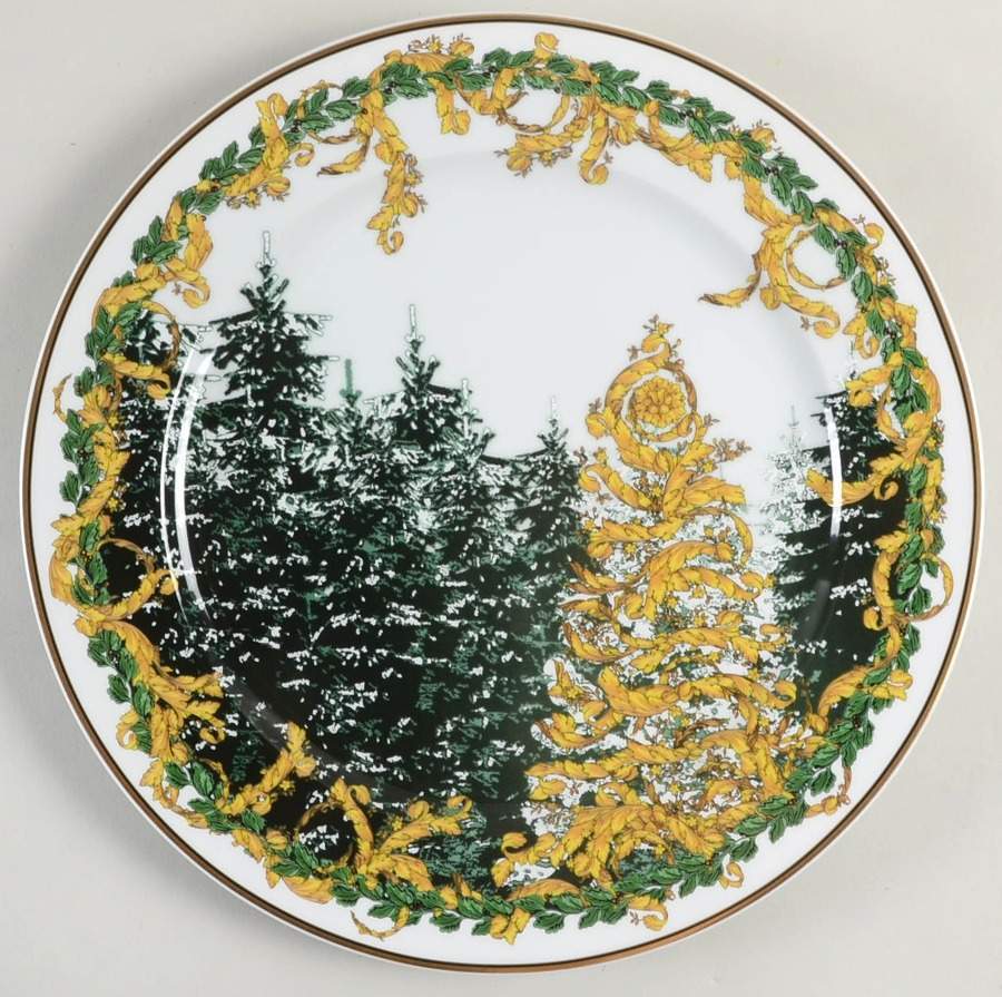 Rosenthal Versace Christmas Plates A Winter&rsquo;s Night – Boxed 11268394