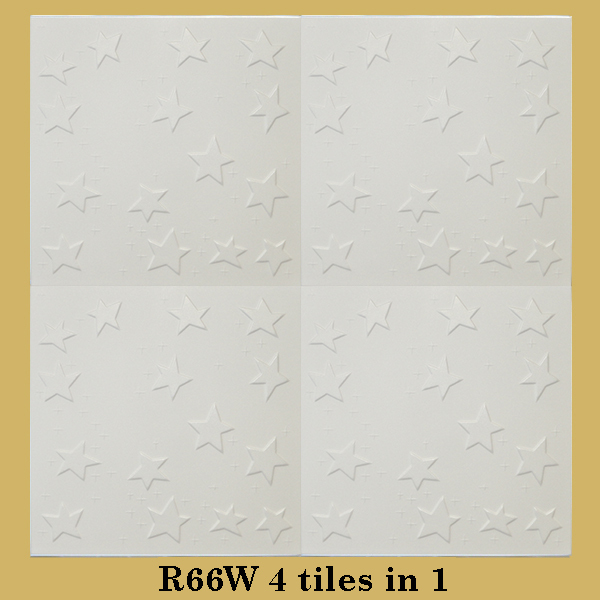 Glue Up Ceiling Tiles Easy Installation R66W Finish SUPER SALE !!!