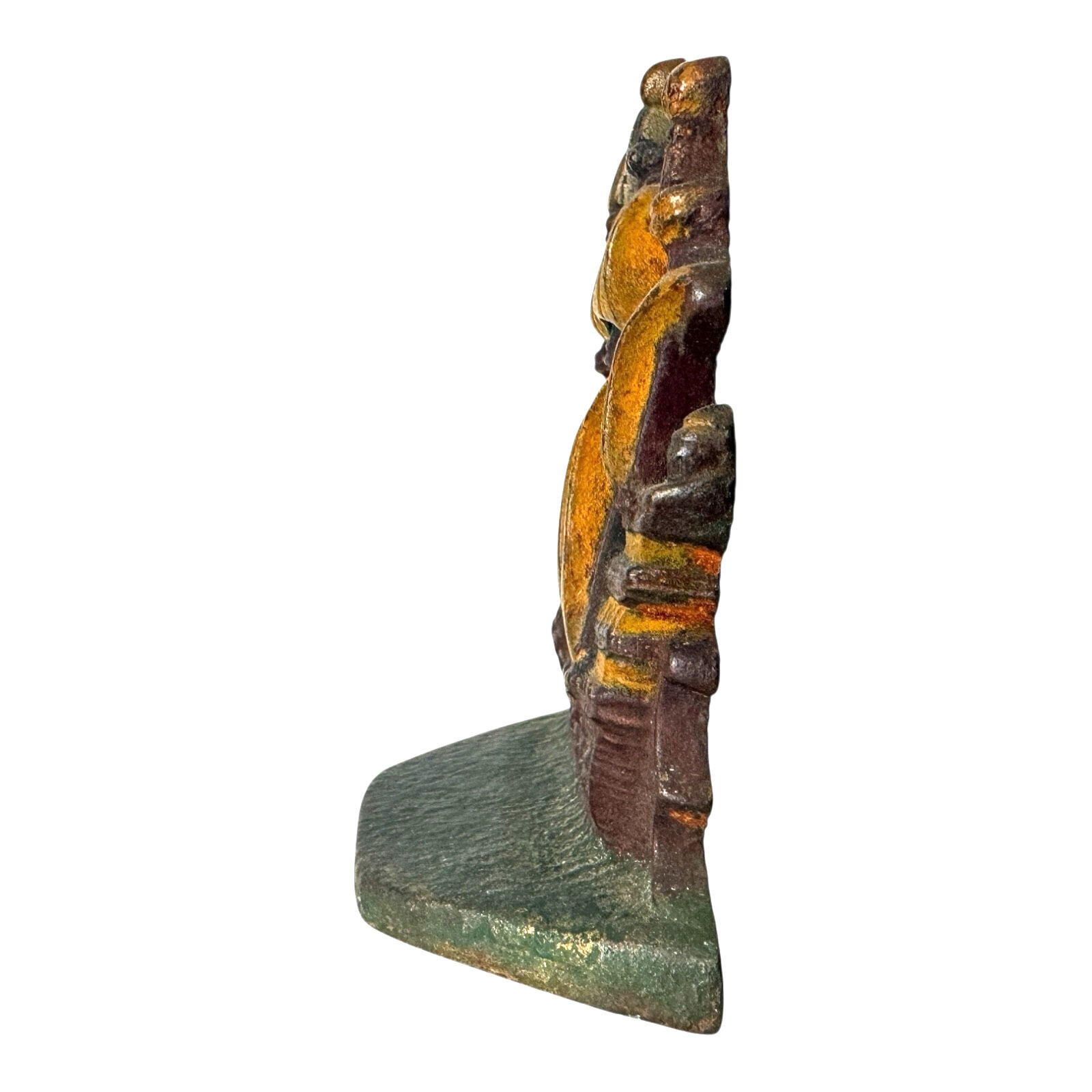 Vintage Hubley Style Cast Iron Nautical Boat Ship Doorstop
