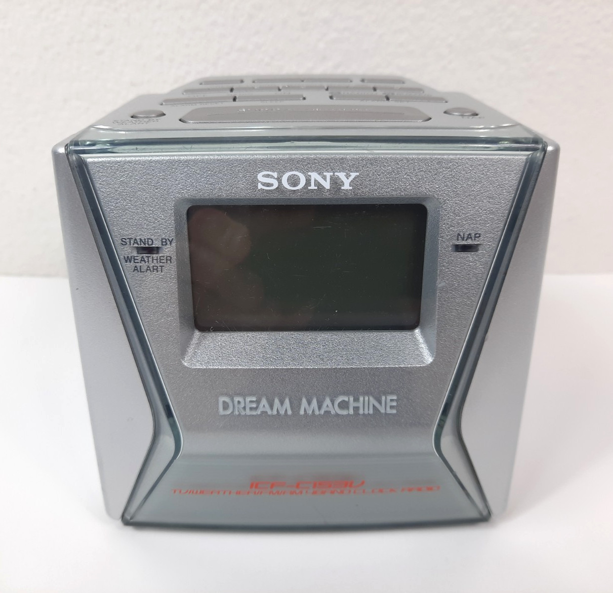 Sony Dream Machine ICF-C153V AM/FM Alarm Clock Radio, Tested Working