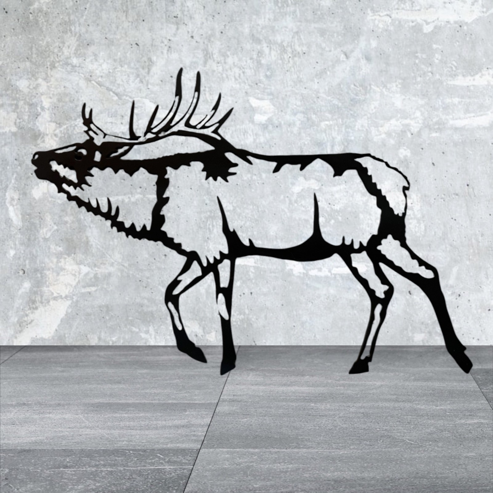 11.5&Prime; x 7.5&Prime;- 16 Gauge Steel – Elk Sign
