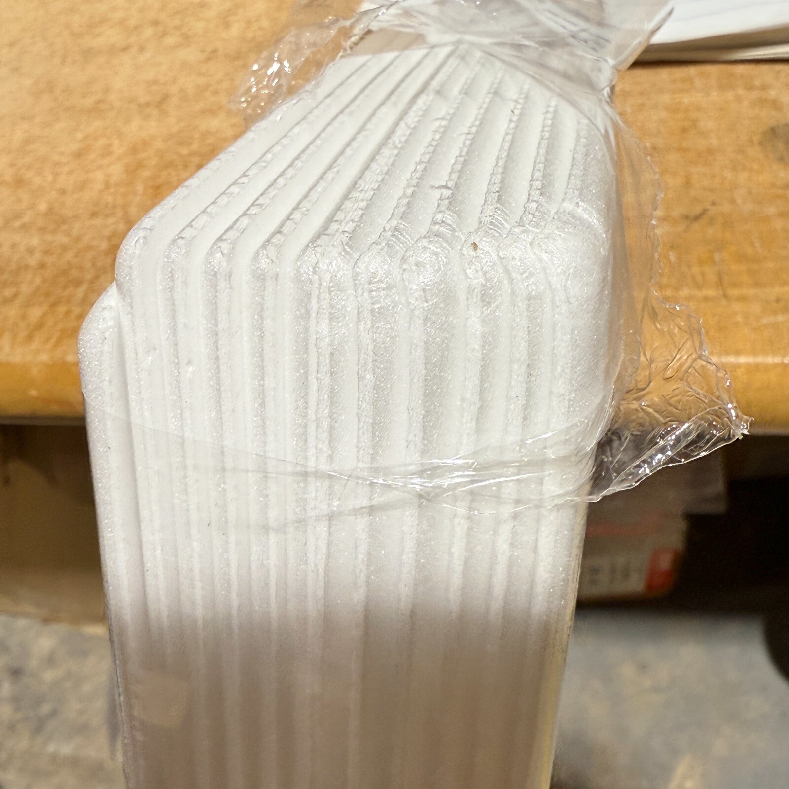 DIY Glue Up Foam Ceiling Planks Panels – 39.3&Prime; x 6.5&Prime; Pack/36 pcs -AS IS DAMAGED
