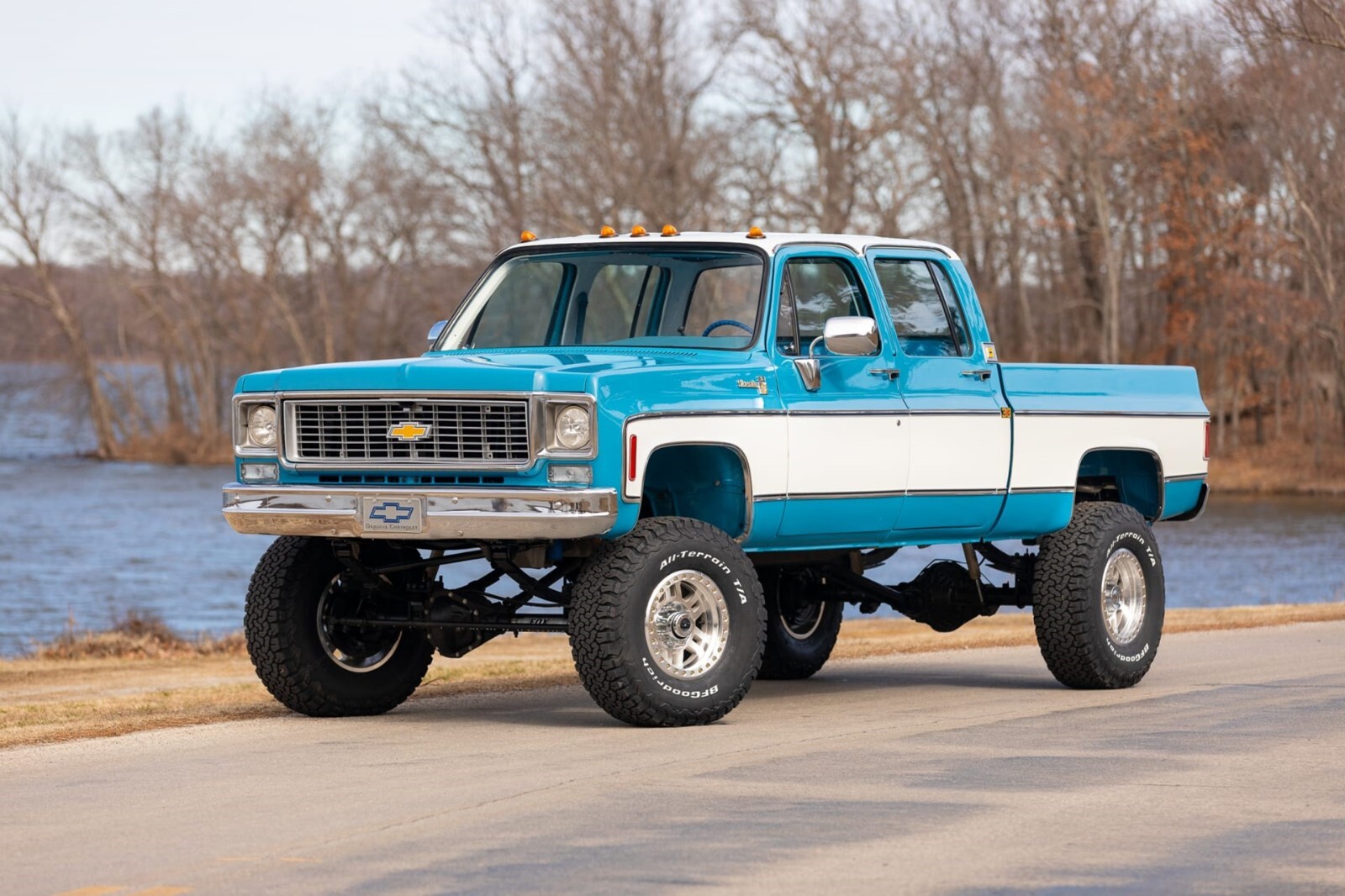 1978 Chevy K30 4X4 qtr | 24×36 inch POSTER | classic pickup
