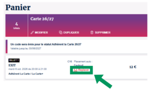 adhésion replacement